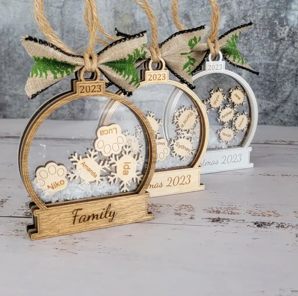 personalized snowglobes