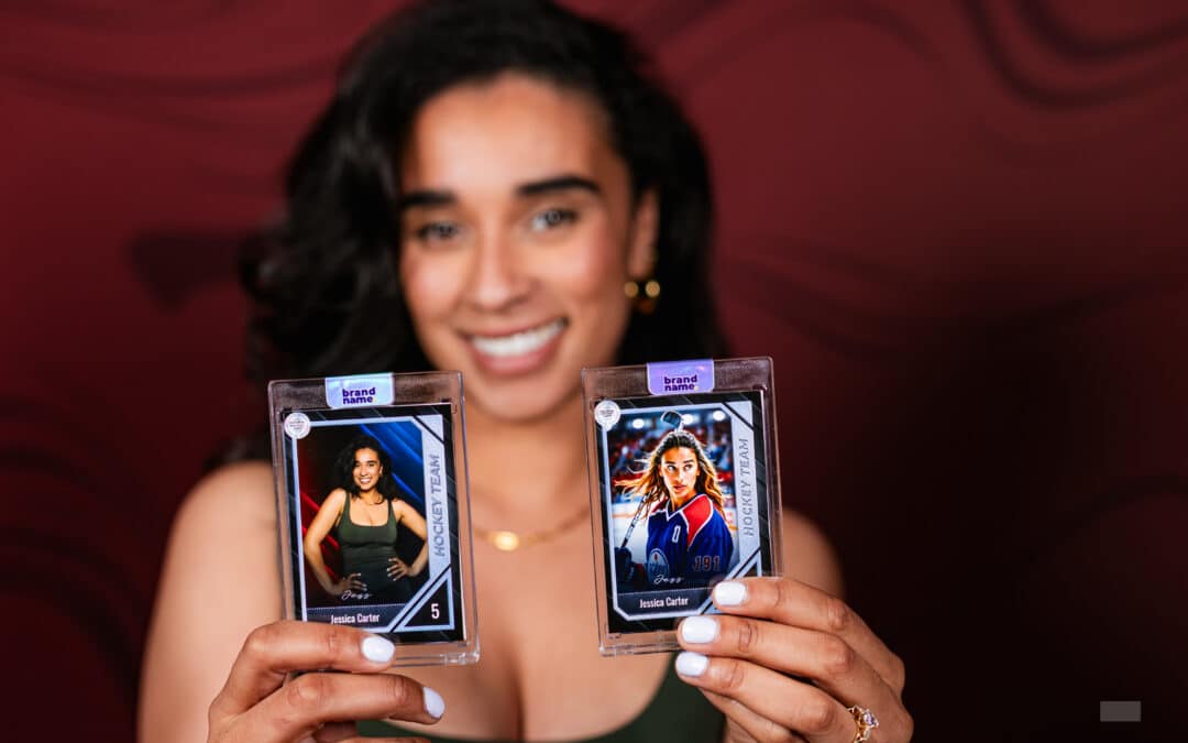 Custom Trading Cards Photo Booth Rental in Vancouver